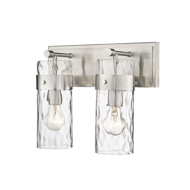 Z-Lite Fontaine 3035-2V-BN Bath Vanity Light 14 in. wide - Brushed Nickel