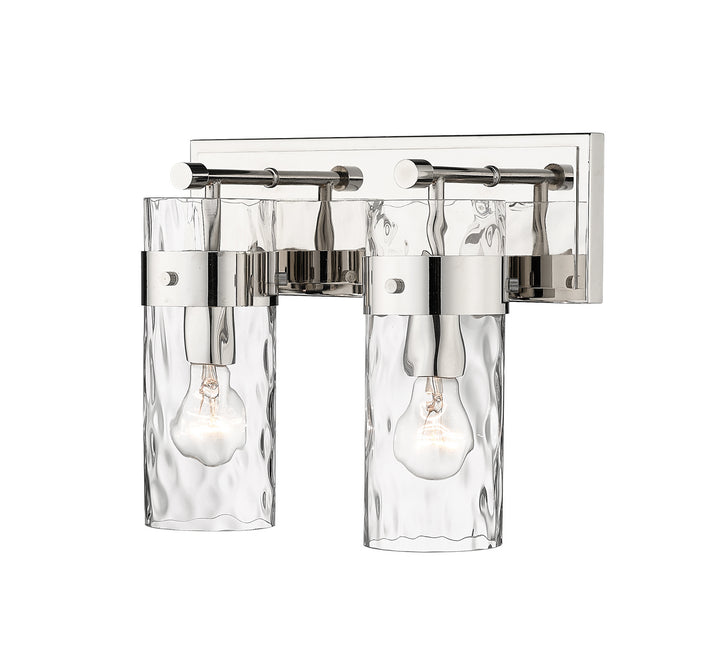 Z-Lite Fontaine 3035-2V-PN Bath Vanity Light 14 in. wide - Polished Nickel