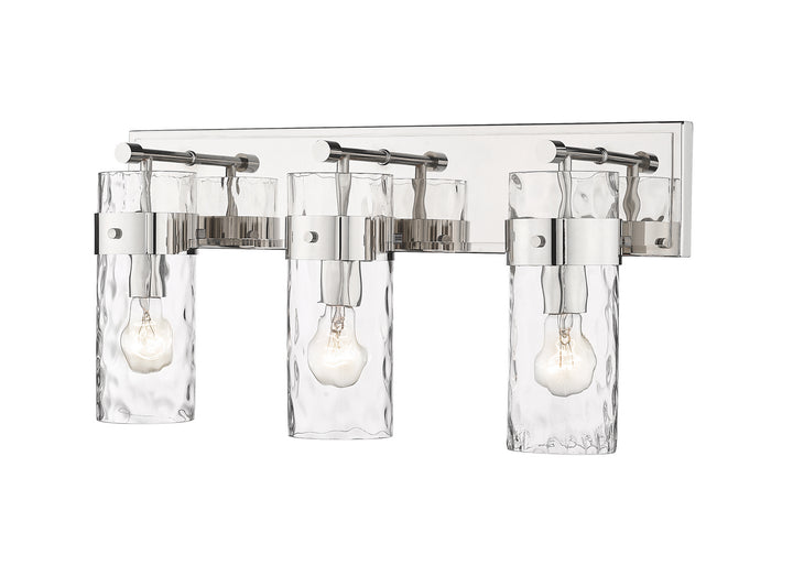 Z-Lite Fontaine 3035-3V-PN Bath Vanity Light 24 in. wide - Polished Nickel