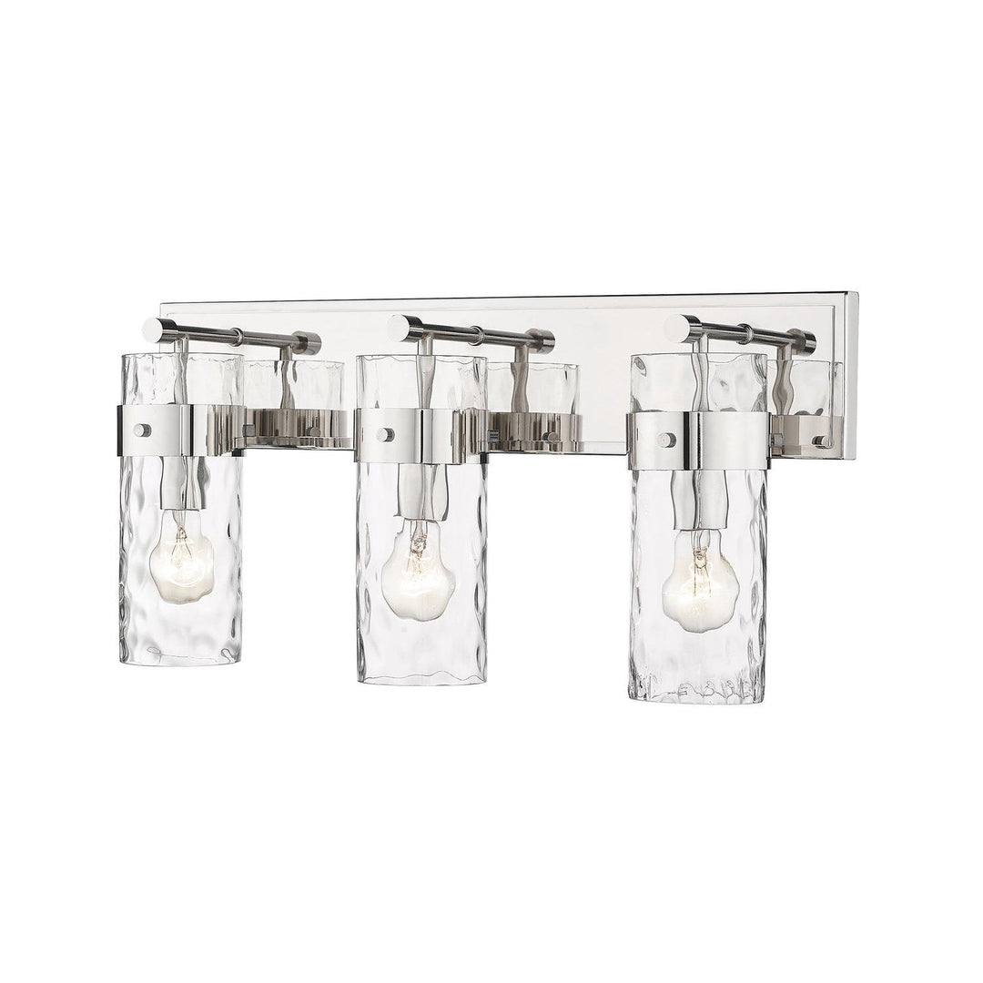 Z-Lite Fontaine 3035-3V-PN Bath Vanity Light 24 in. wide - Polished Nickel