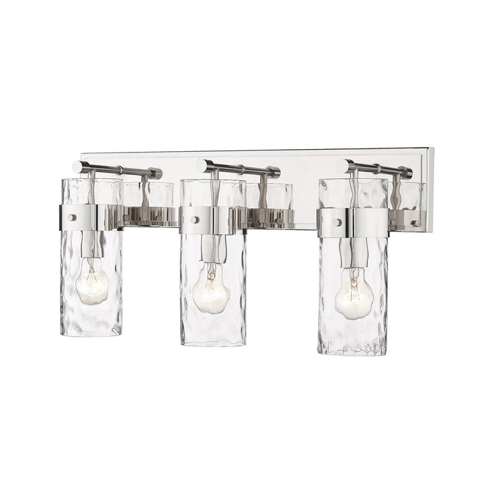 Z-Lite Fontaine 3035-3V-PN Bath Vanity Light 24 in. wide - Polished Nickel