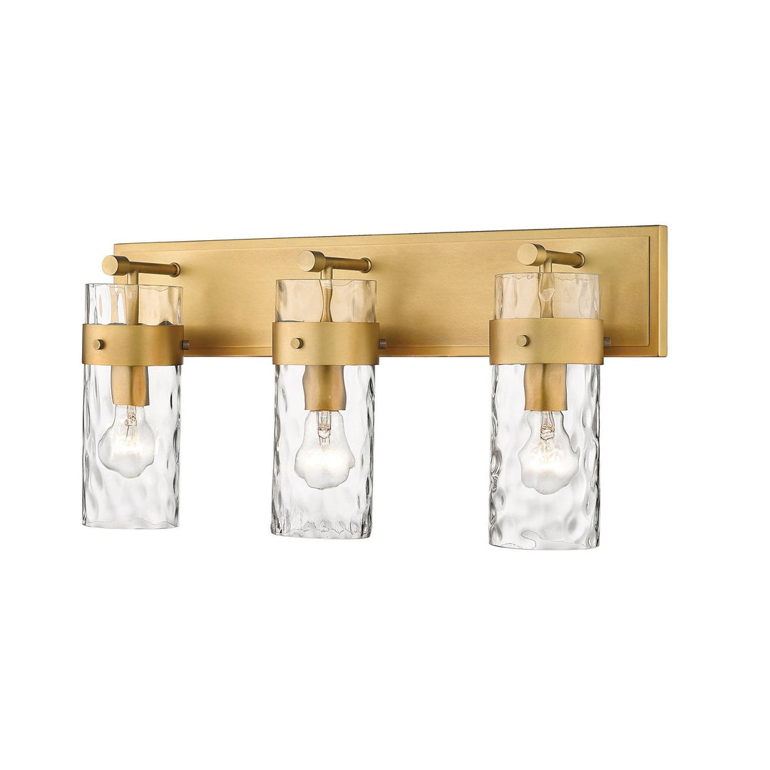 Z-Lite Fontaine 3035-3V-RB Bath Vanity Light 24 in. wide - Rubbed Brass