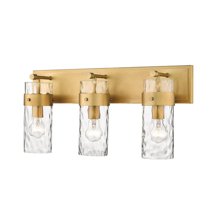 Z-Lite Fontaine 3035-3V-RB Bath Vanity Light 24 in. wide - Rubbed Brass