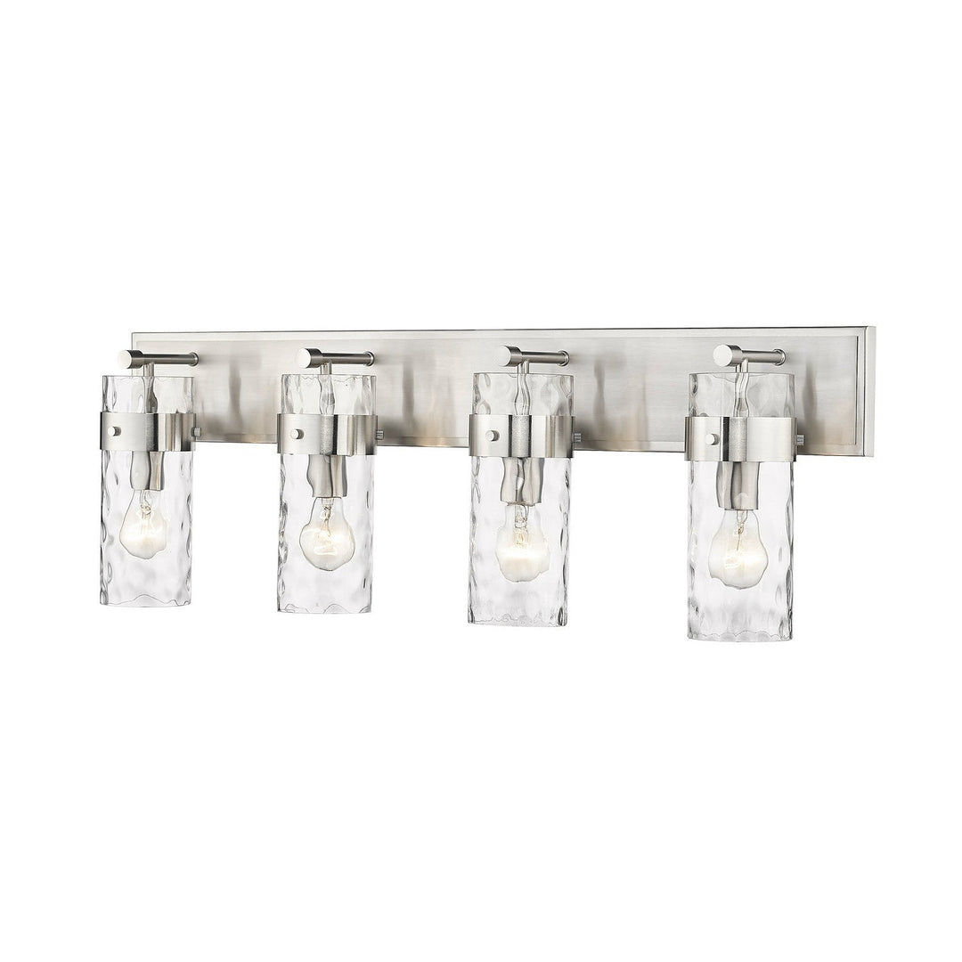 Z-Lite Fontaine 3035-4V-BN Bath Vanity Light 34 in. wide - Brushed Nickel