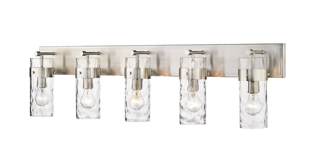 Z-Lite Fontaine 3035-5V-BN Bath Vanity Light 44 in. wide - Brushed Nickel