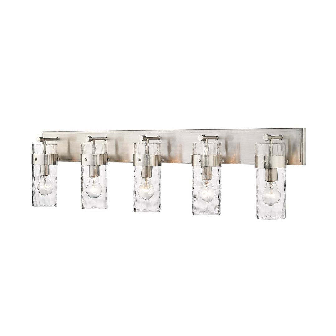 Z-Lite Fontaine 3035-5V-BN Bath Vanity Light 44 in. wide - Brushed Nickel