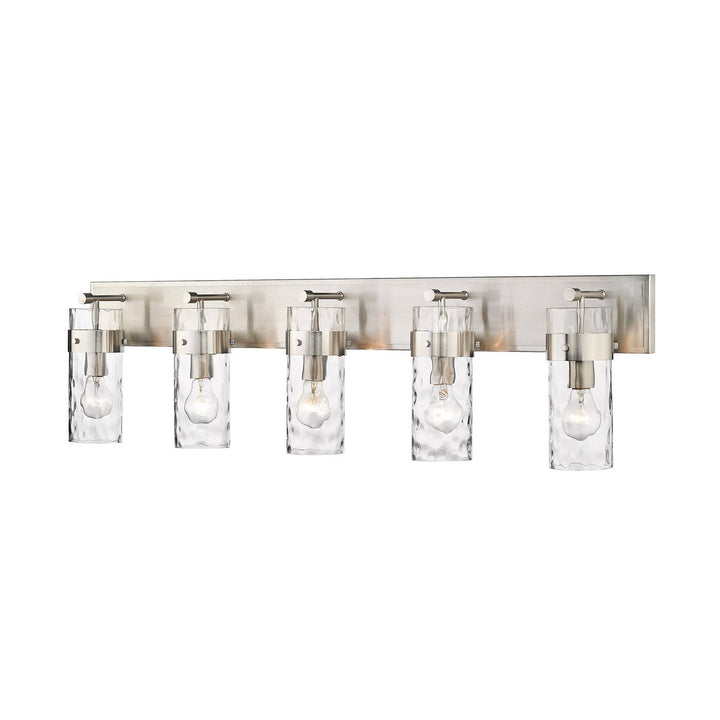 Z-Lite Fontaine 3035-5V-BN Bath Vanity Light 44 in. wide - Brushed Nickel