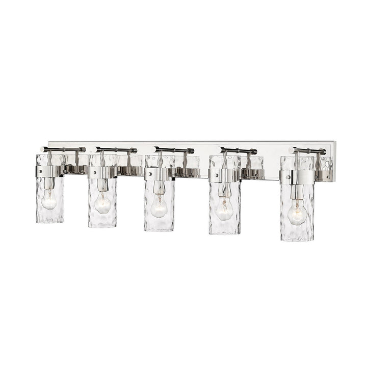 Z-Lite Fontaine 3035-5V-PN Bath Vanity Light 44 in. wide - Polished Nickel