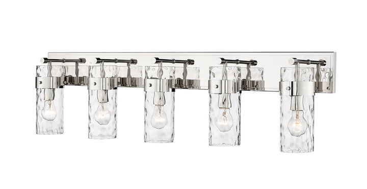 Z-Lite Fontaine 3035-5V-PN Bath Vanity Light 44 in. wide - Polished Nickel