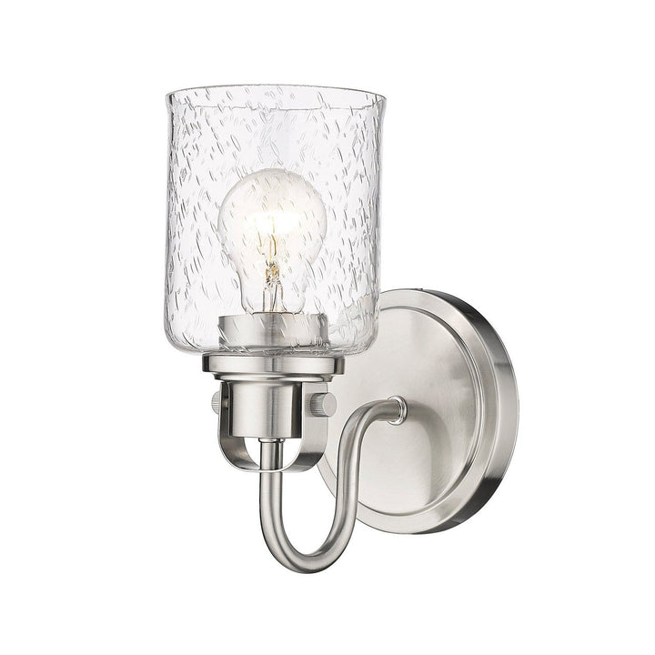 Z-Lite Kinsley 340-1S-BN Wall Sconce Light - Brushed Nickel