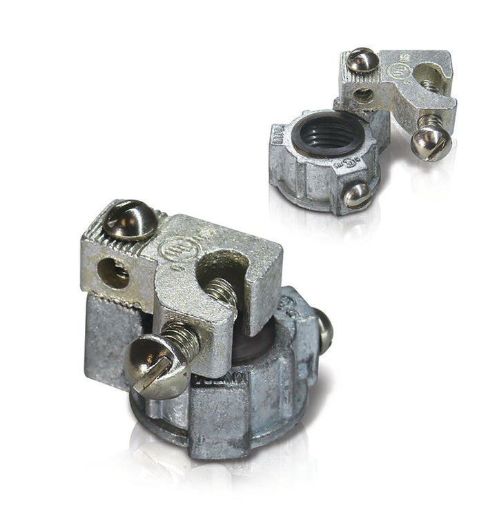 Westgate Lighting MVP94-75  Feed-Through Armored Ground Clamp Decor Pewter, Nickel, Silver