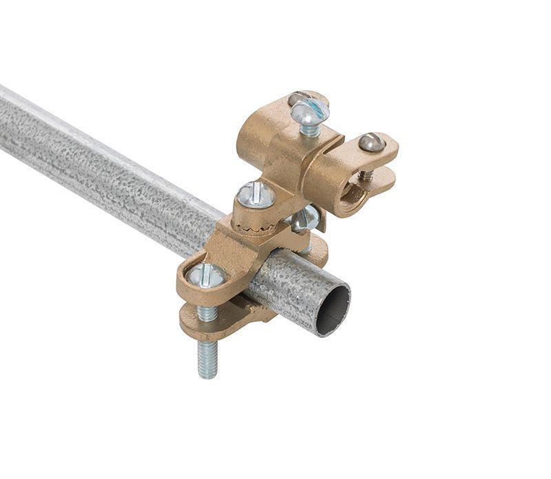 Westgate Lighting MVP99-360-2C  Double Attachment Ground Clamp Decor Pewter, Nickel, Silver