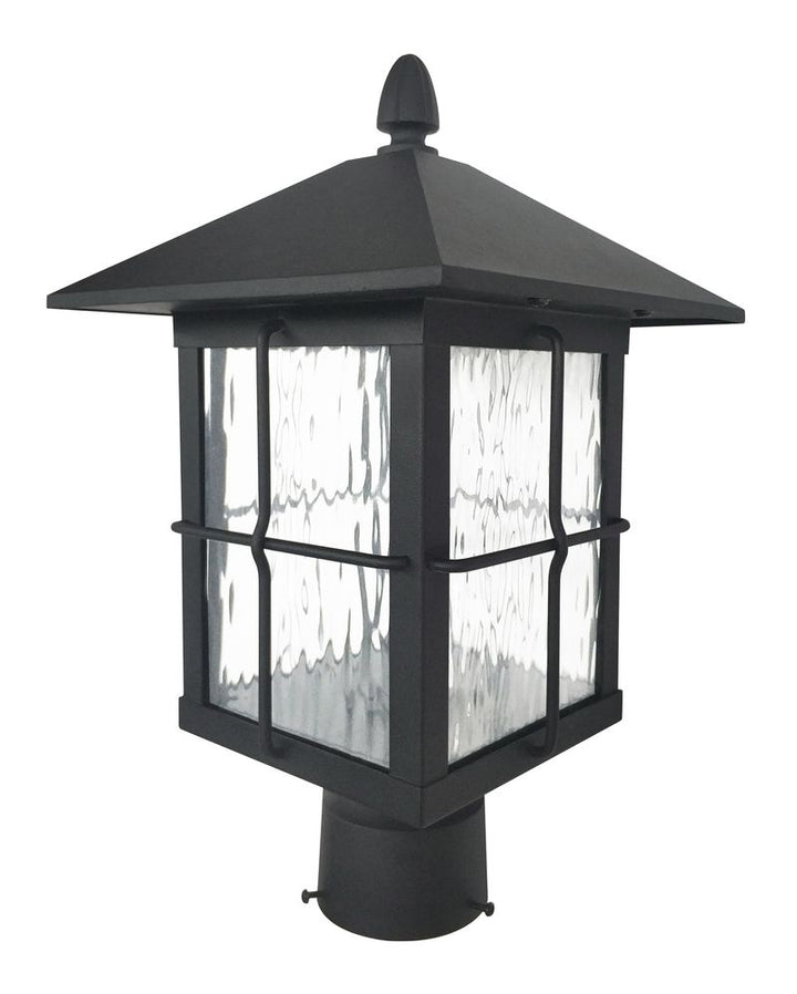 Westgate Lighting PML-MCT-BK  Led Post Mount Lantern Outdoor Black
