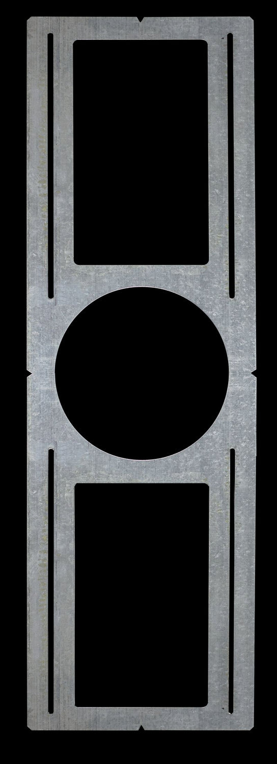 Westgate Lighting RSL8-RI  Plate (Housing) For Led Slim Recess Light Recessed Light Black
