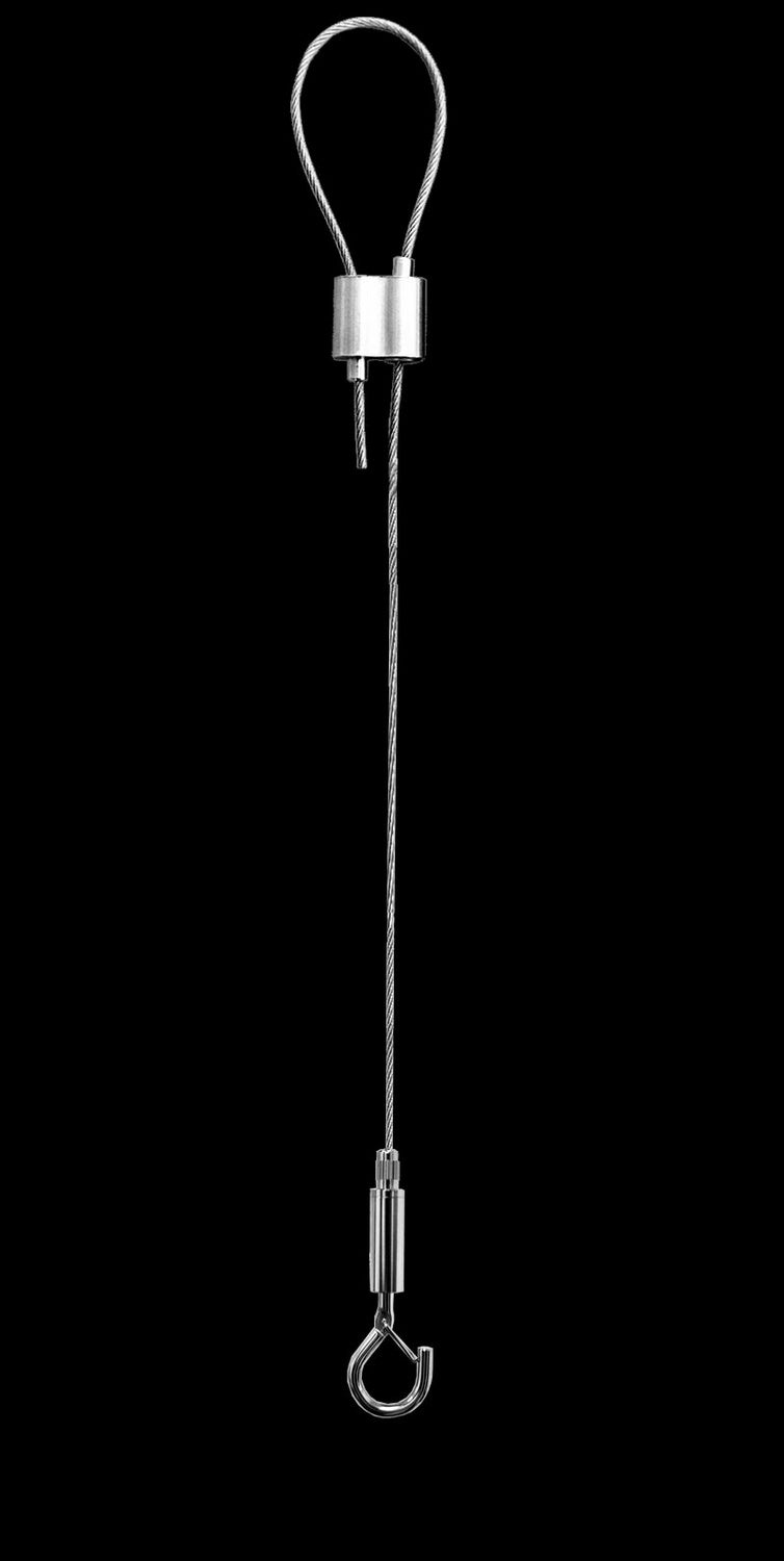 Westgate Lighting SCL-GS220  Single Suspension Cable With Heavy Duty Hook Decor Pewter, Nickel, Silver