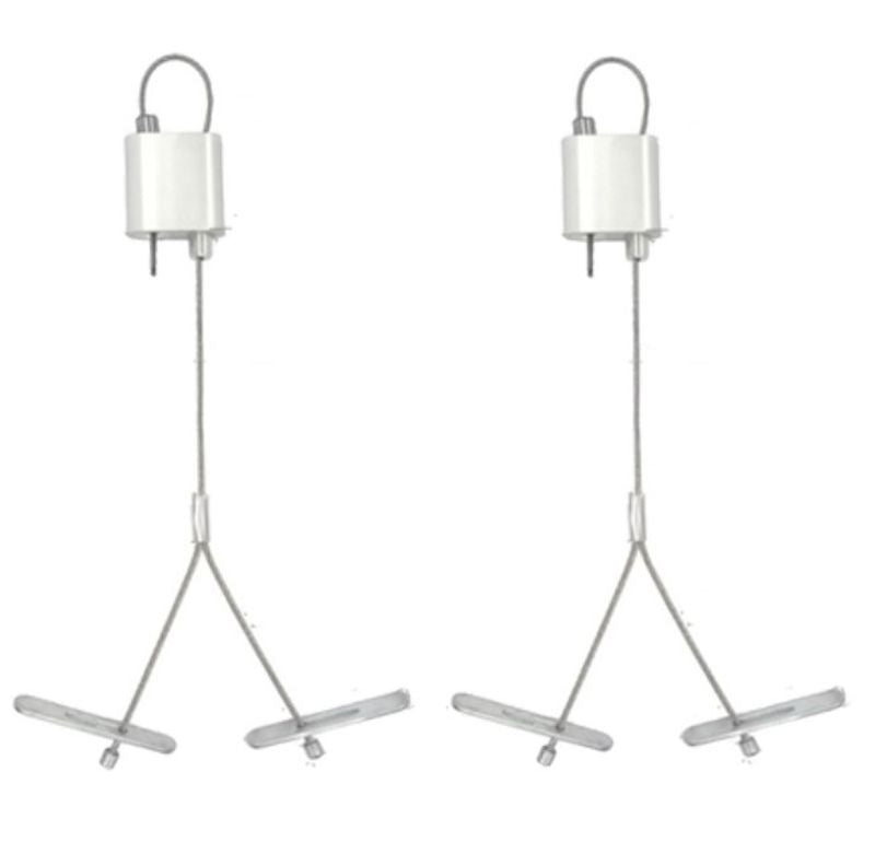 Westgate Lighting SCL-GTY220  Double Suspension Cable With Y Toggle Ends Decor Pewter, Nickel, Silver