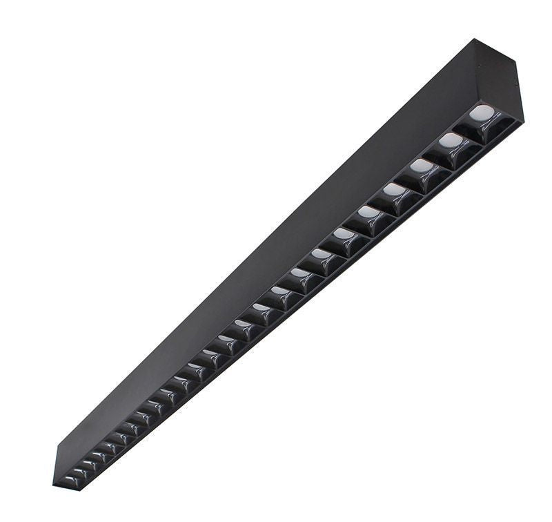Westgate Lighting SCO-4FT-40W-MCT-BB  Micro Optic Linear Light Decor Black