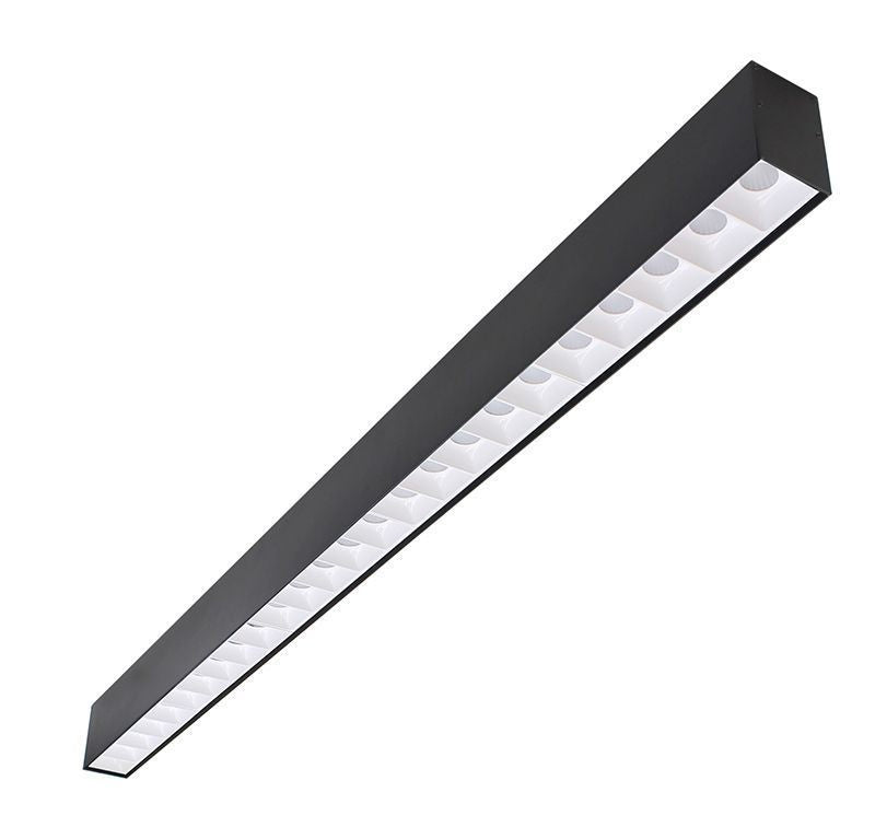 Westgate Lighting SCO-4FT-40W-MCT-BW  Micro Optic Linear Light Decor Black