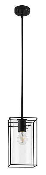 Eglo Loncino 205296A Pendant Light - Structured Black