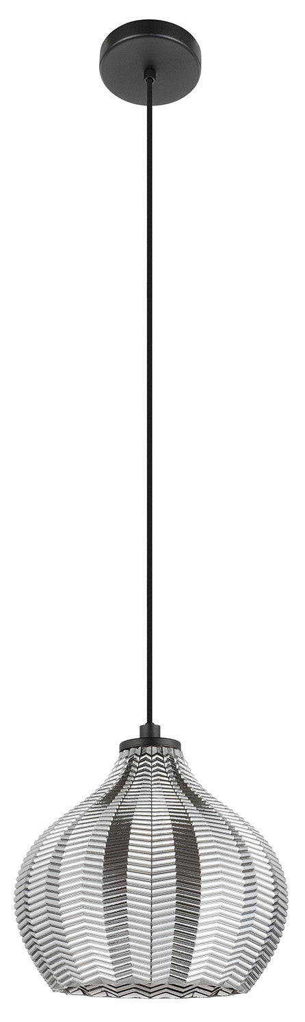 Eglo Tamallat 43576A Pendant Light - Structured Black
