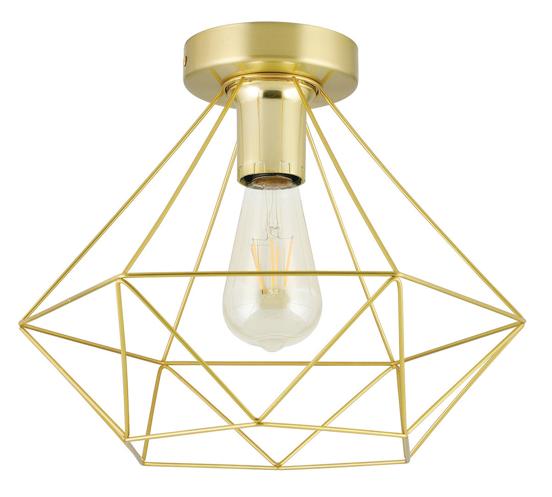 Eglo Tarbes 43678A Ceiling Light - Brushed Brass