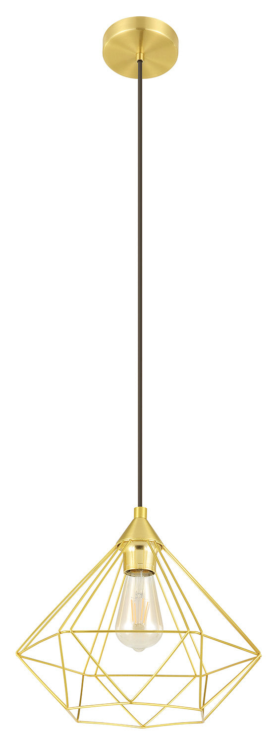 Eglo Tarbes 43679A Pendant Light - Brushed Brass
