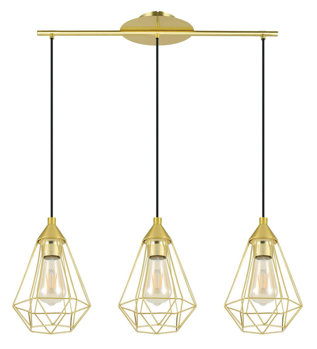 Eglo Tarbes 43682A Pendant Light - Brushed Brass