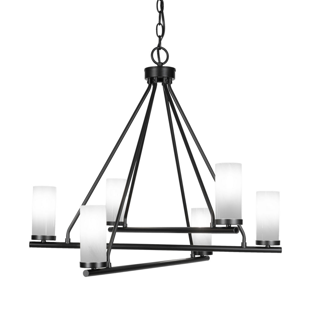 Toltec Trinity 2806-mb-811b Chandelier Light - Matte Black