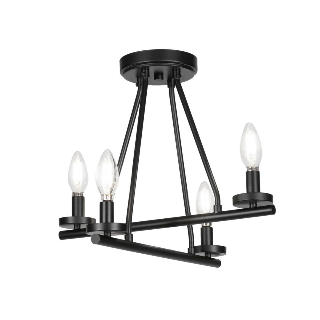 Toltec Trinity 2807-mb Ceiling Light - Matte Black