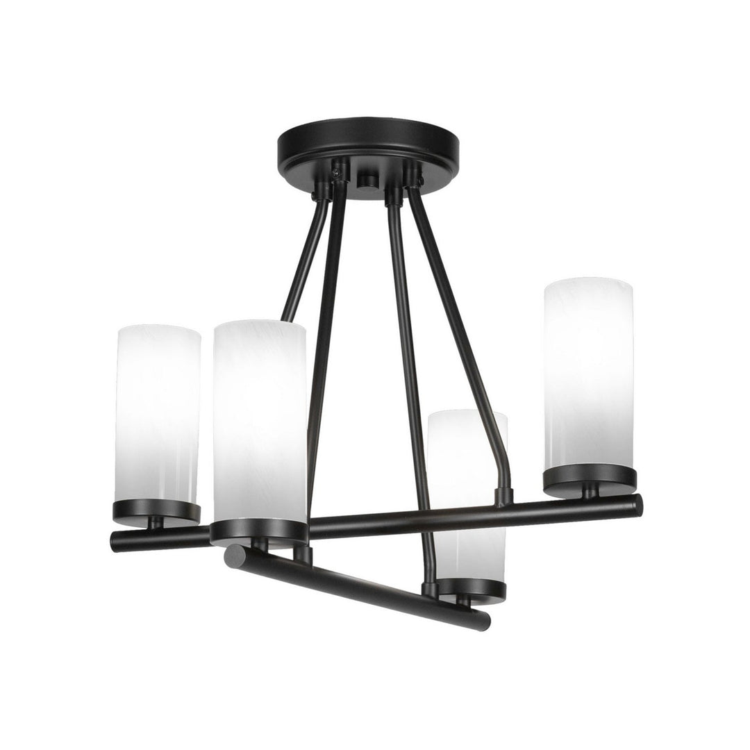 Toltec Trinity 2807-mb-811b Ceiling Light - Matte Black