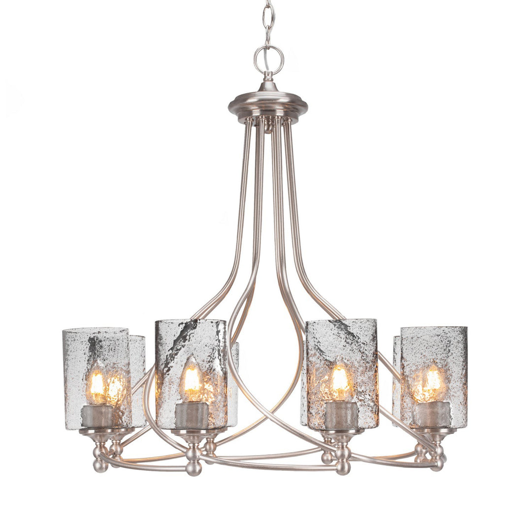 Toltec Capri 908-bn-3002 Chandelier Light - Brushed Nickel