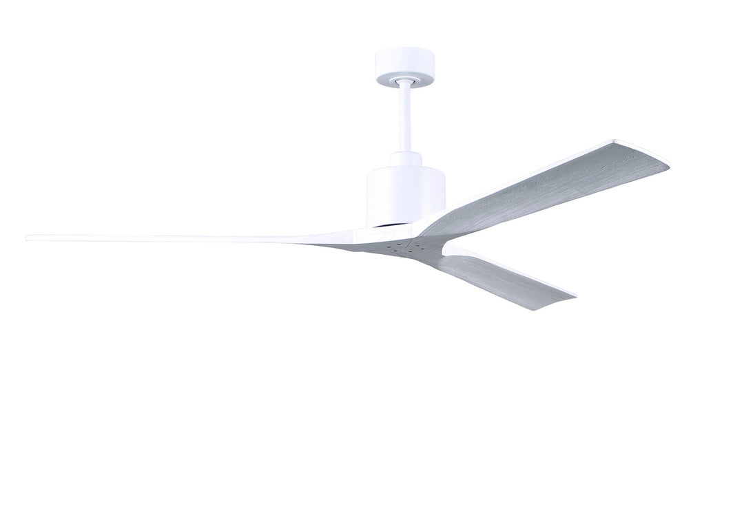 Matthews Fan Company Nan XL NKXL-MWH-MWH-72 Ceiling Fan - Matte White, Matte White/