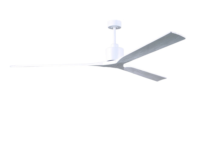 Matthews Fan Company Nan XL NKXL-MWH-MWH-90 Ceiling Fan - Matte White, Matte White/