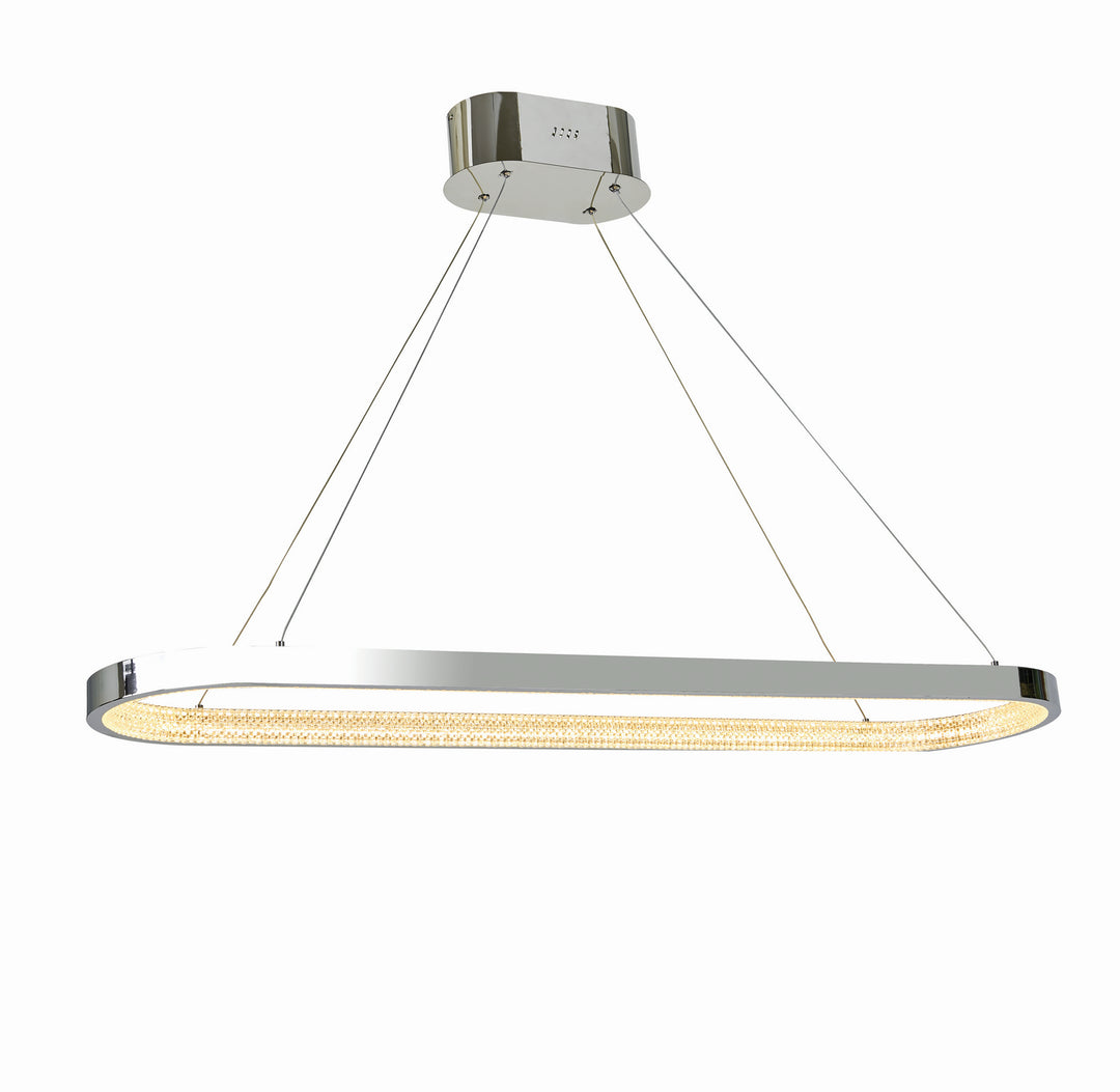 Thumprints Ellipse T1020-CH Pendant Light - Chrome