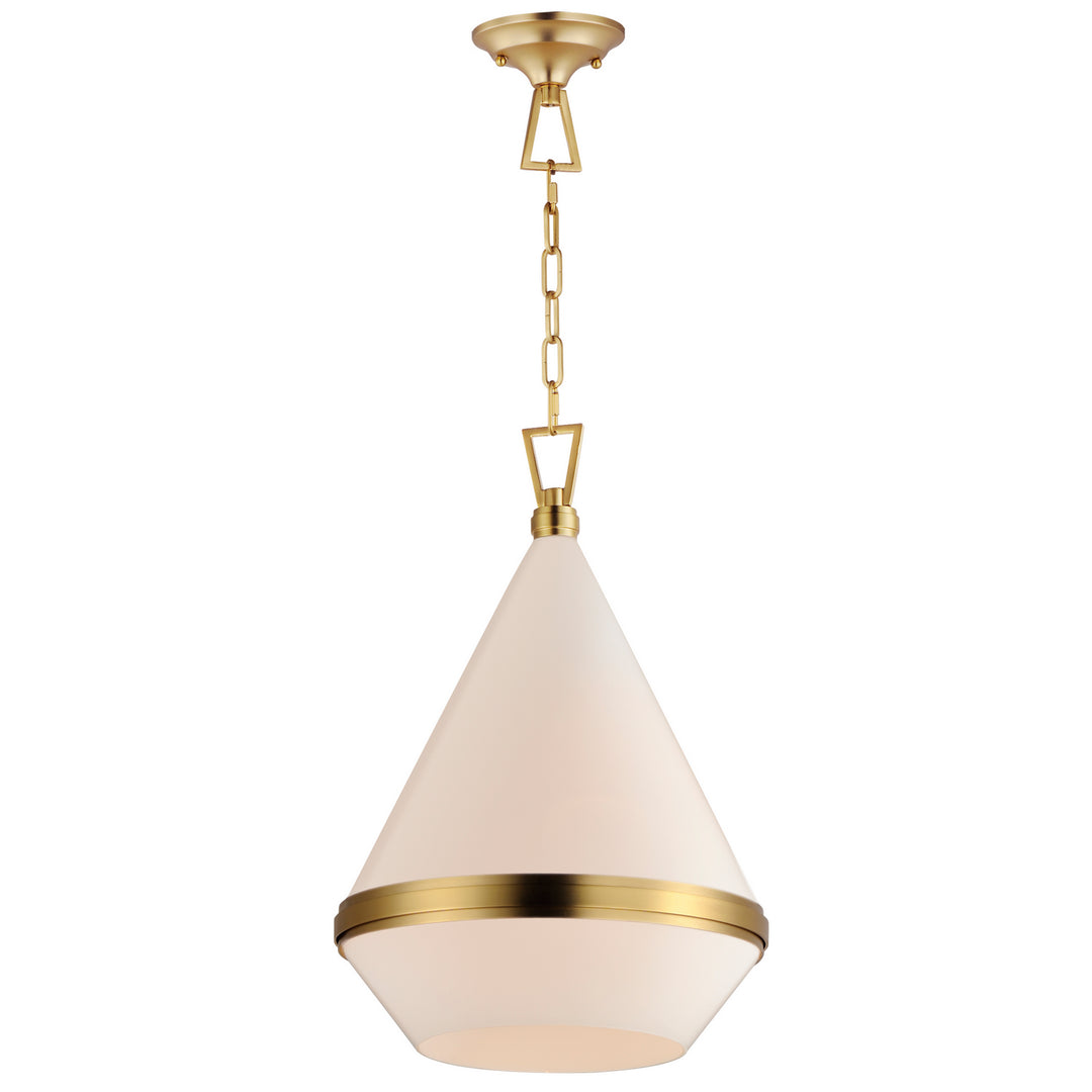 Maxim Giza 10376WTSBR Pendant Light - Satin Brass