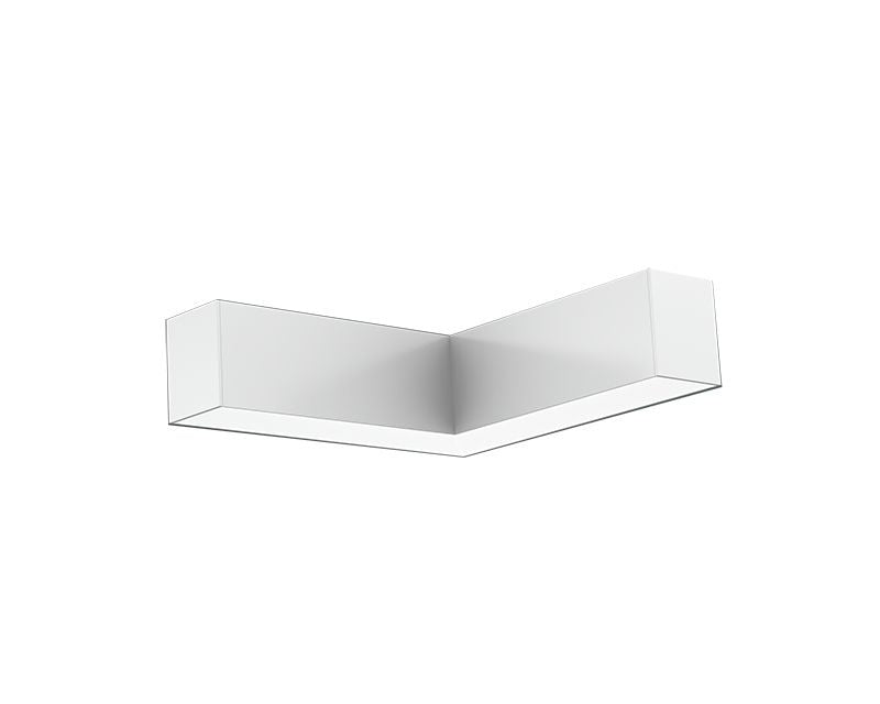 Westgate Lighting SCX-L1FT-20W-MCT4-D  Scx 2.75In Linear 1-Foot L Section With End Caps Decor White
