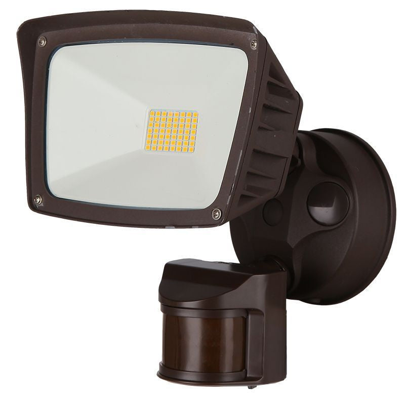 Westgate Lighting SL-28W-50K-BZ-P  Led Security Light Outdoor Bronze / Dark