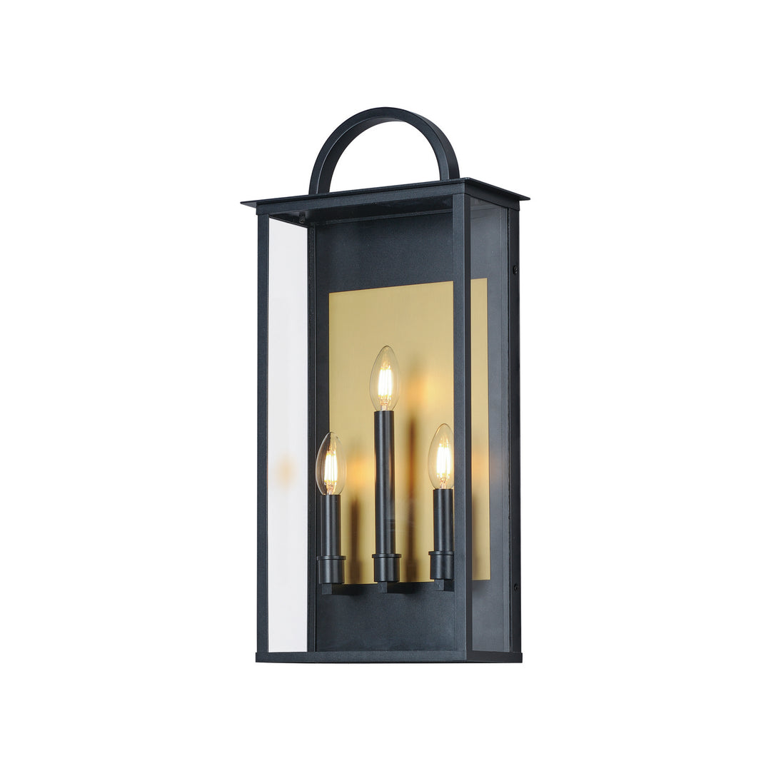 Maxim Lighting 30756CLBK  Manchester Outdoor Black
