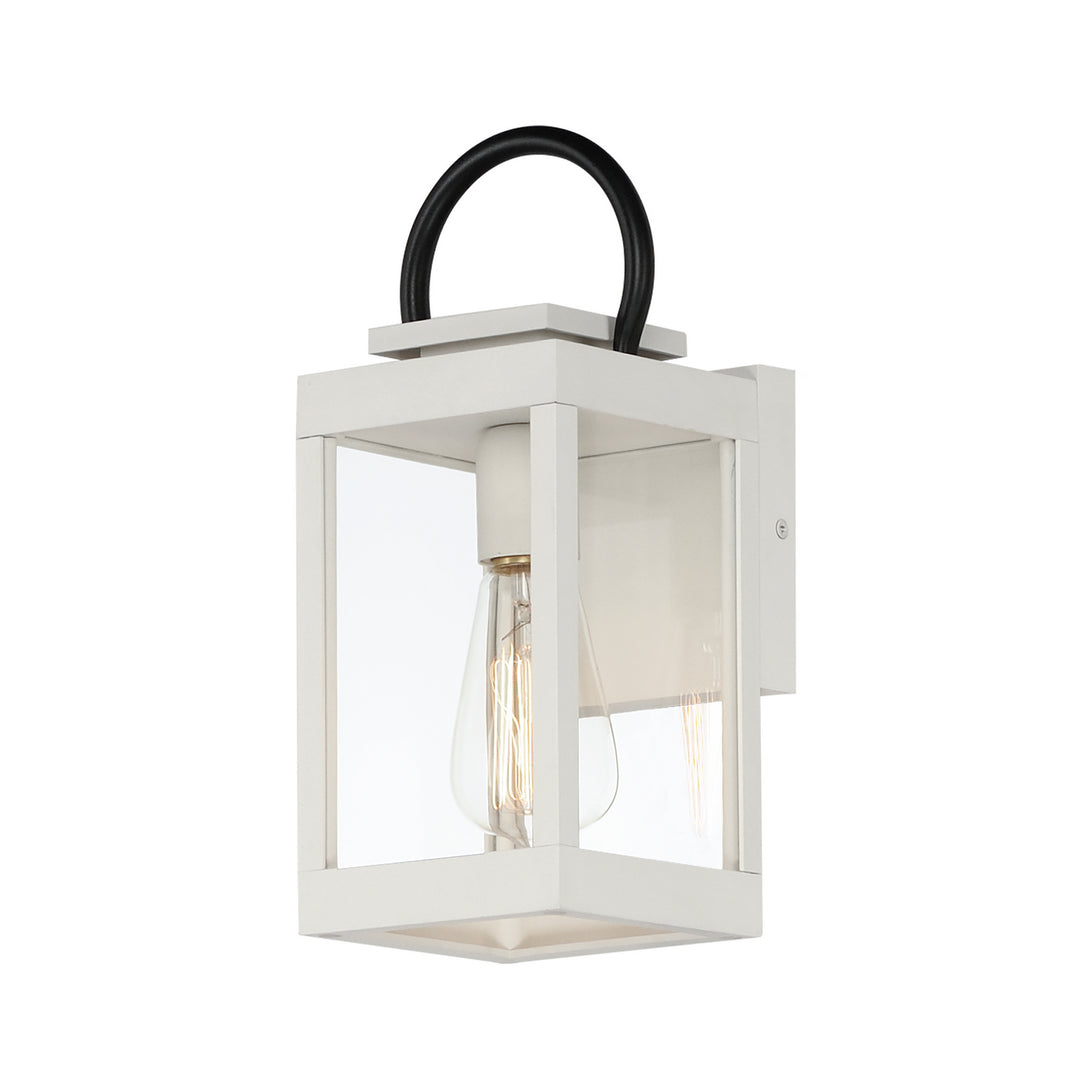 Maxim Lighting 40312CLWTBK  Nassau Vivex Outdoor White / Black