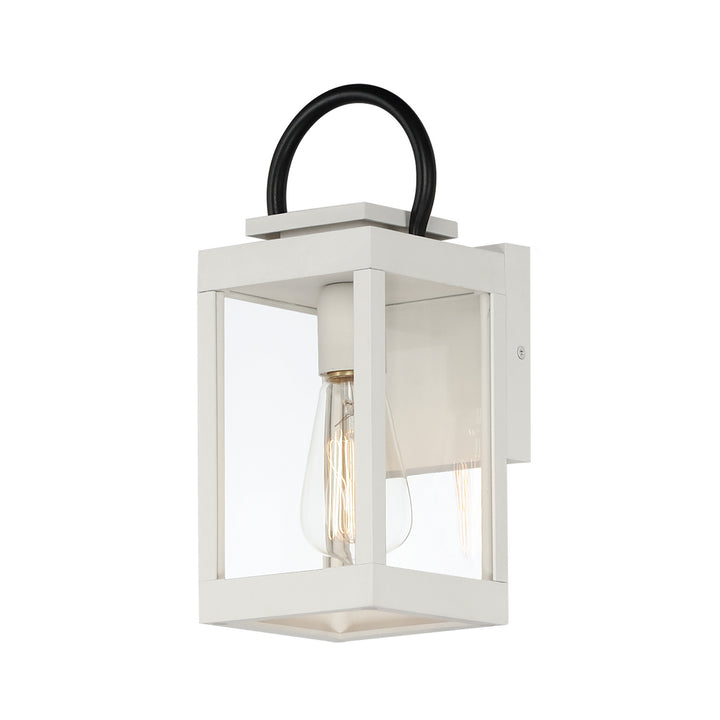 Maxim Lighting 40312CLWTBK  Nassau Vivex Outdoor White / Black