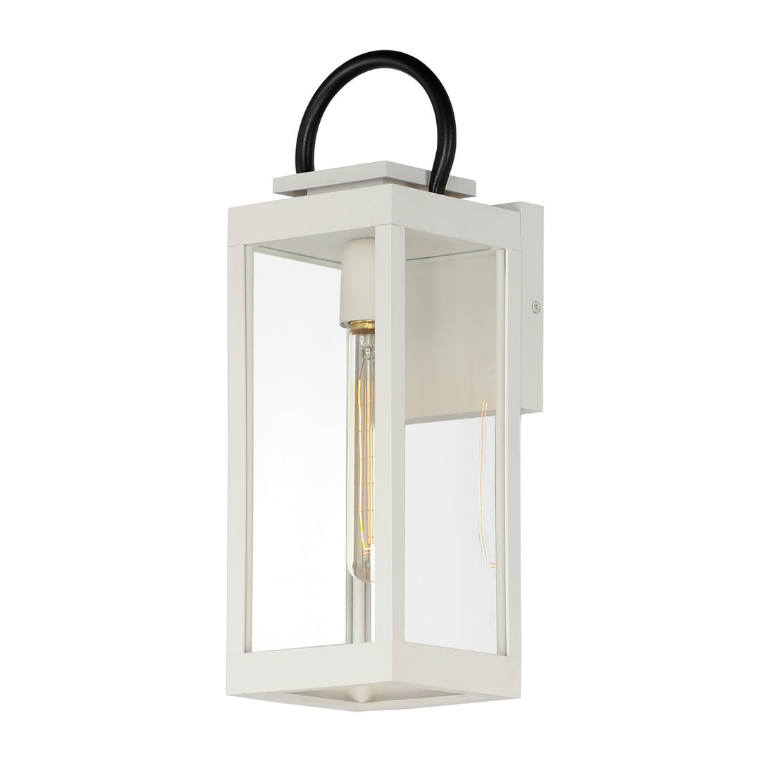 Maxim Lighting 40314CLWTBK  Nassau Vivex Outdoor White / Black
