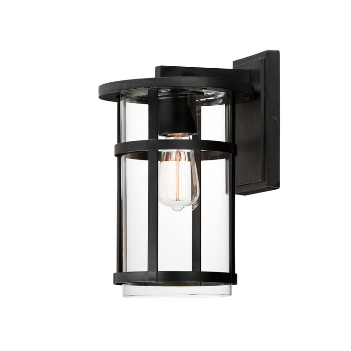 Maxim Lighting 40623CLBK  Clyde Vivex Outdoor Black