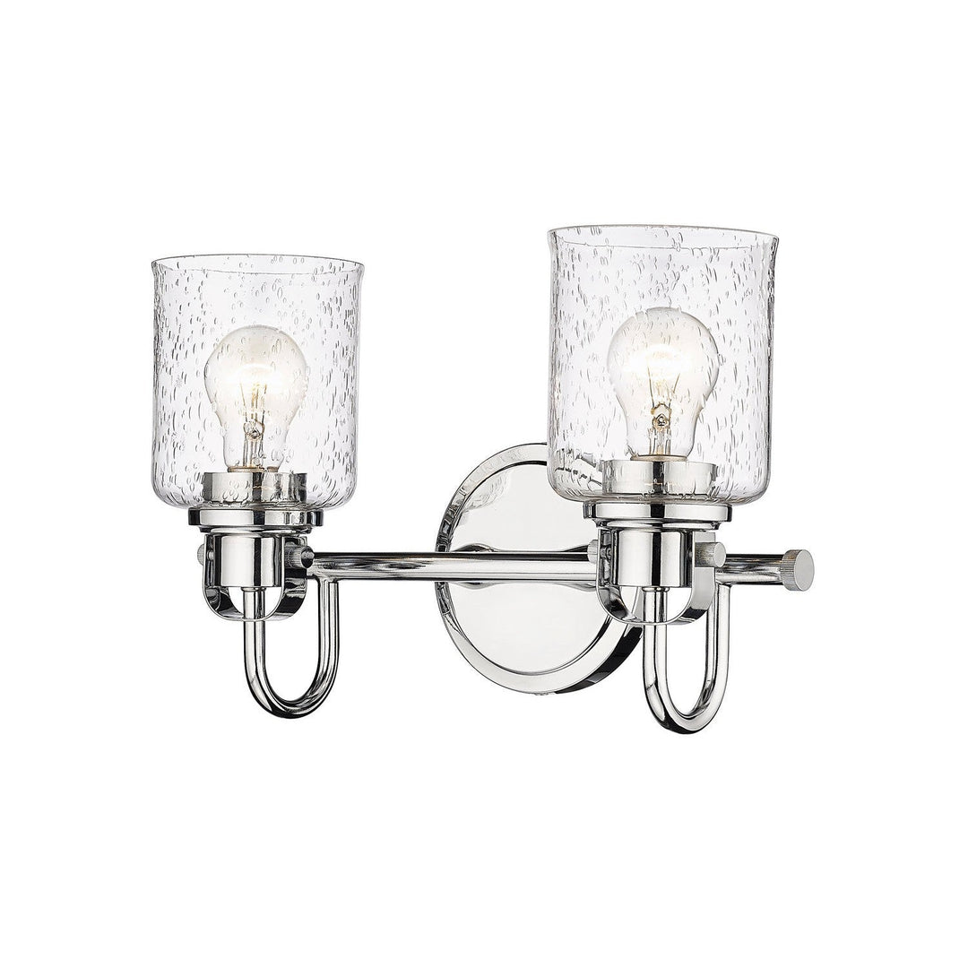 Z-Lite Kinsley 340-2V-CH Bath Vanity Light 15 in. wide - Chrome