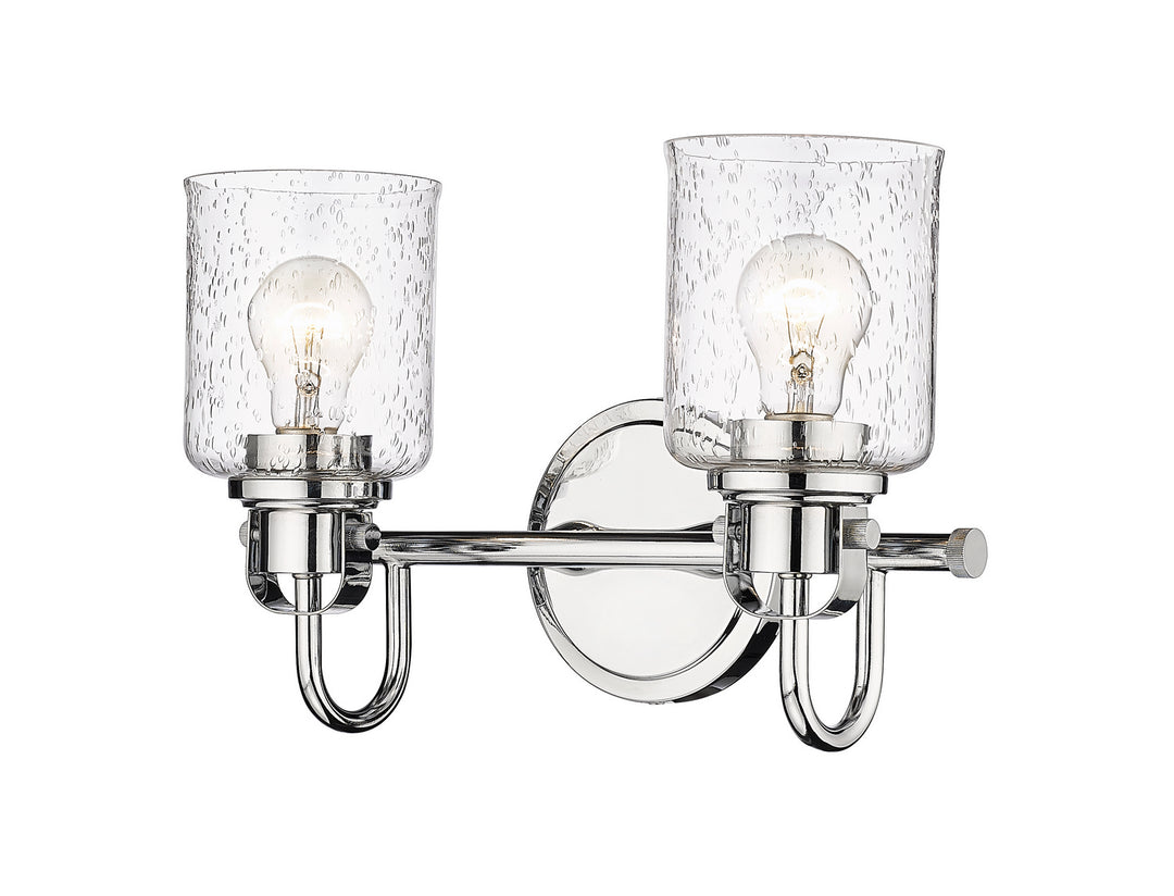 Z-Lite Kinsley 340-2V-CH Bath Vanity Light 15 in. wide - Chrome