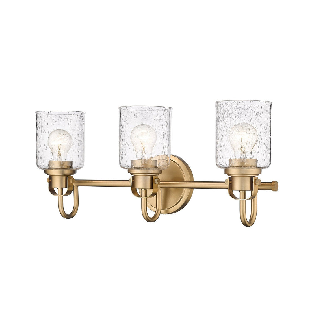 Z-Lite Kinsley 340-3V-HG Bath Vanity Light 22 in. wide - Heirloom Gold