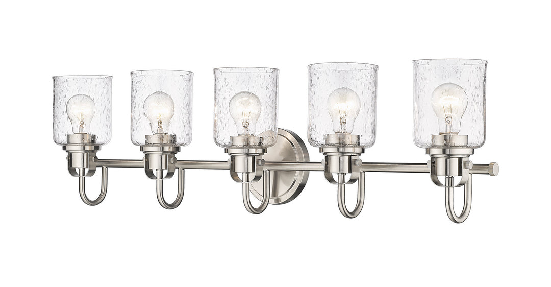 Z-Lite Kinsley 340-5V-BN Bath Vanity Light 35 in. wide - Brushed Nickel
