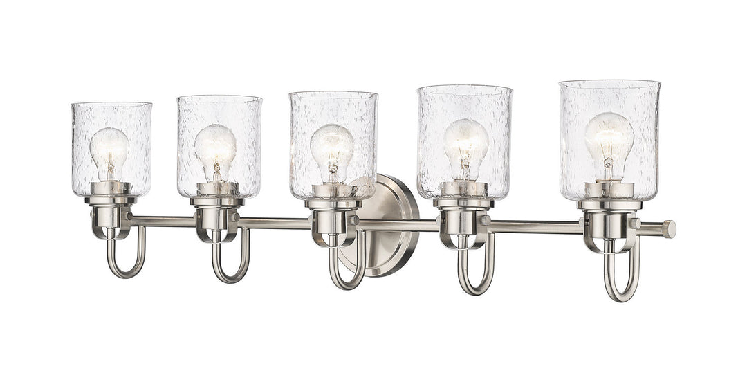 Z-Lite Kinsley 340-5V-BN Bath Vanity Light 35 in. wide - Brushed Nickel