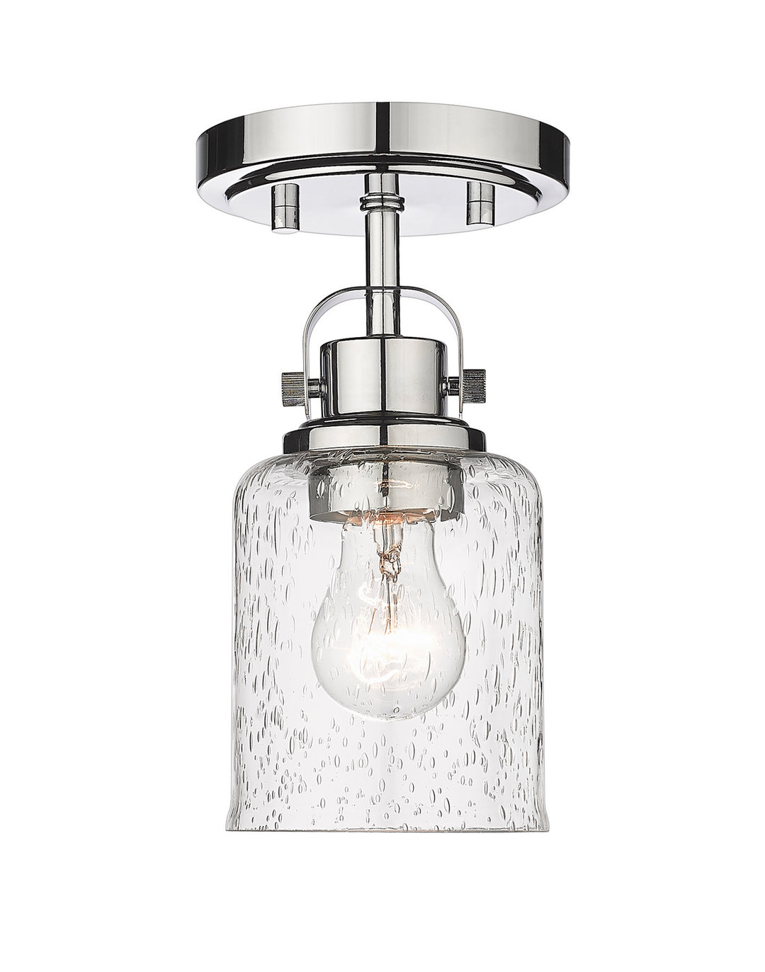 Z-Lite Kinsley 340F1-CH Ceiling Light - Chrome