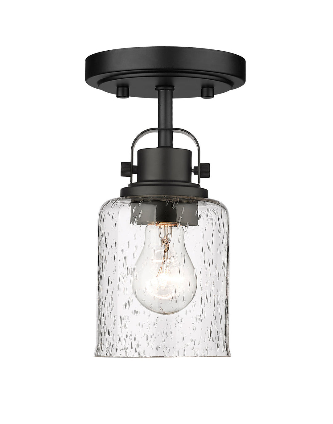 Z-Lite Kinsley 340F1-MB Ceiling Light - Matte Black