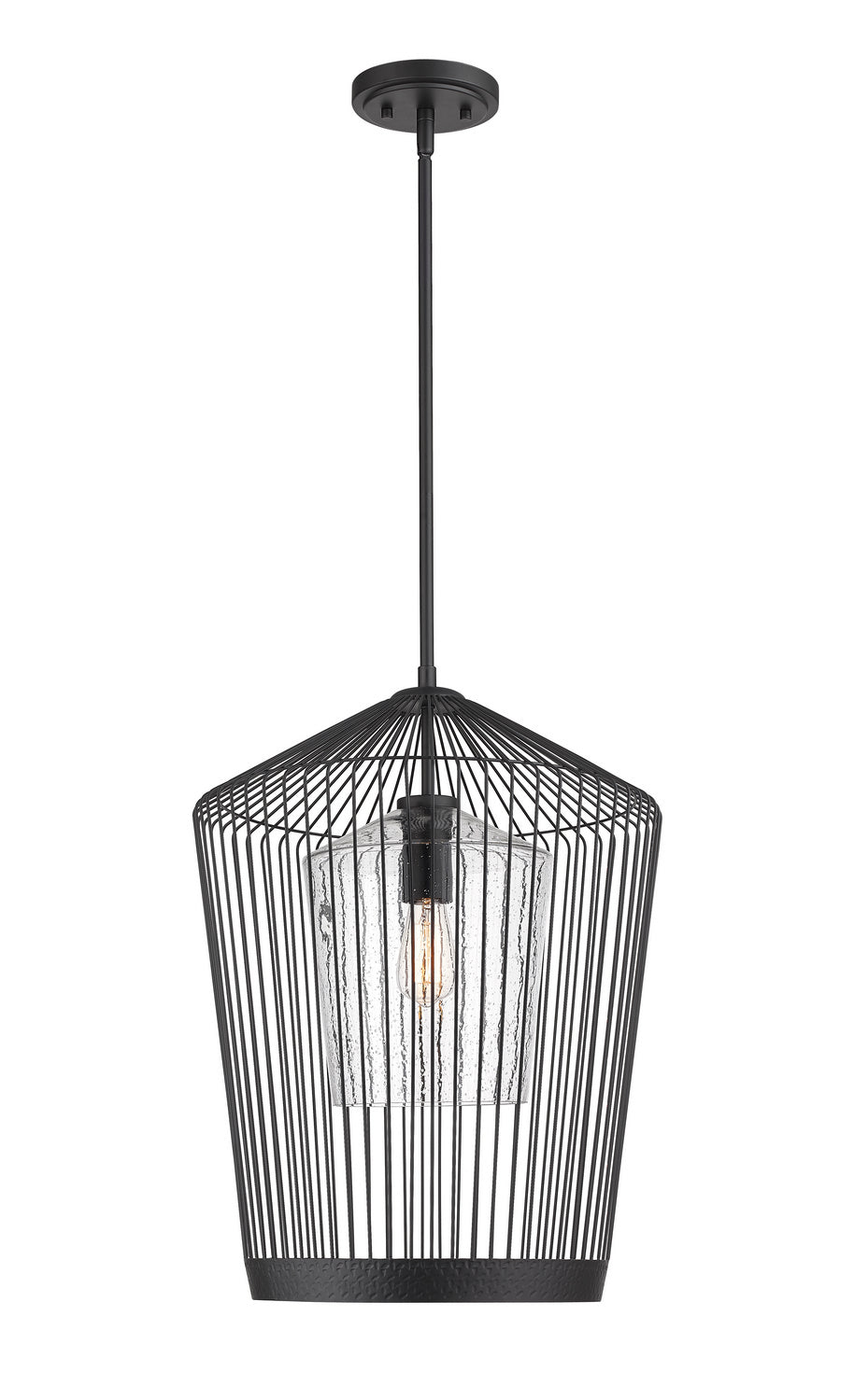 Z-Lite Lido 342P19-MB Pendant Light - Matte Black